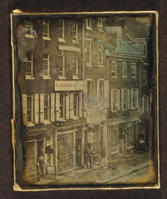 John McAllister’s optical shop, Philadelphia, is considered the first in the nation. 