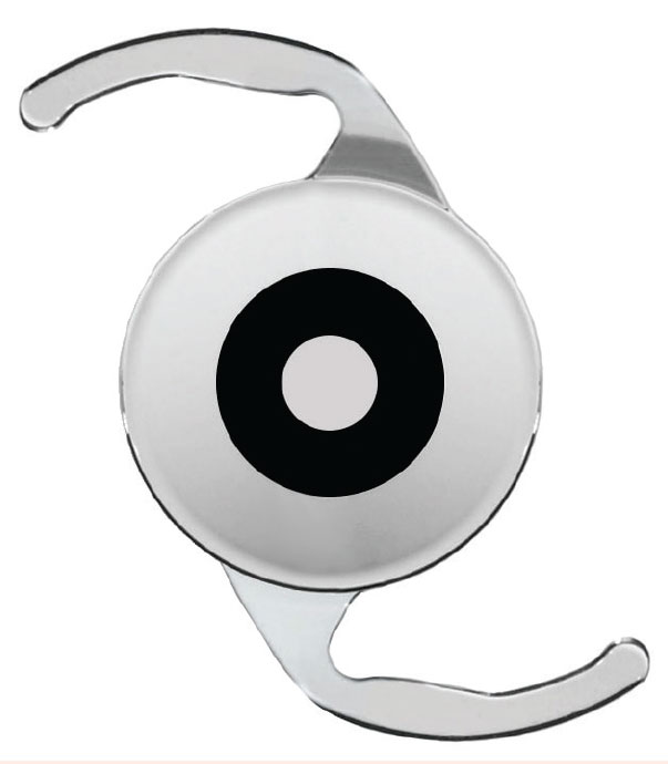 The pinhole IC-8 intraocular lens.