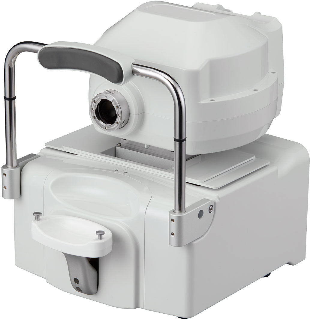 The Optomed Halo 600 is the smaller and lighter option between the two new tabletop fundus cameras.