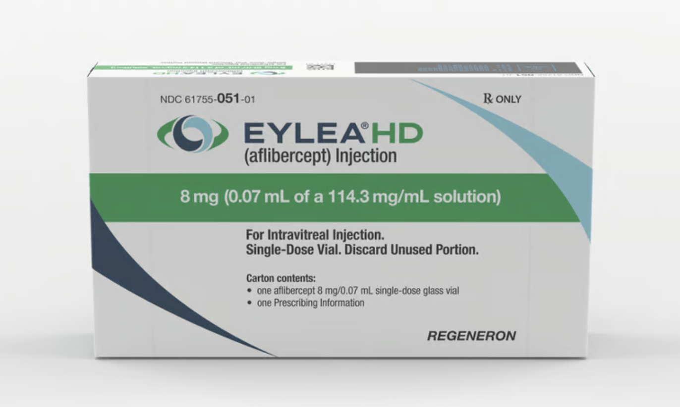 Eylea HD 8mg offers wet AMD, DME and DR patients the option of a treatment requiring fewer injections than the previous 2mg formulation.
