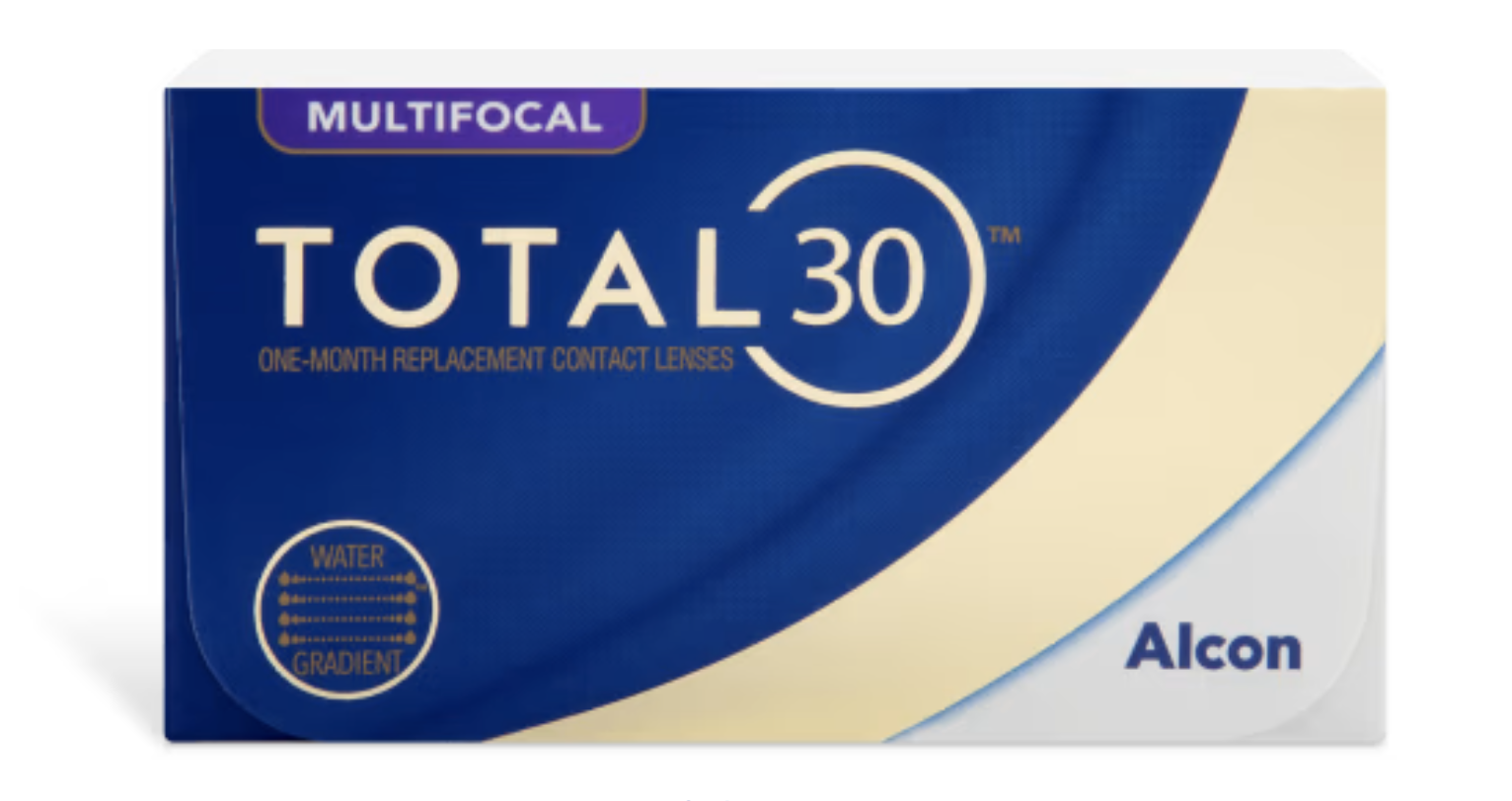 New multifocal Total30 monthly contact lenses from Alcon.