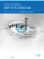 Improving the Screening, Diagnosis and Treatment of Dry Eye Disease