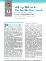 Making Strides in Blepharitis Treatment