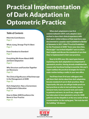 Practical Implementation of Dark Adaptation in Optometric Practice