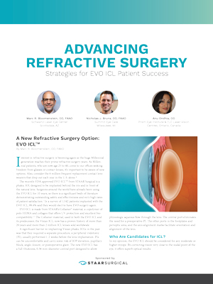 Advancing Refractive Surgery