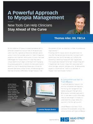 A Powerful Approach to Myopia Management