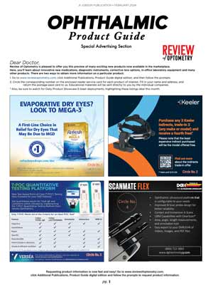 Ophthalmic Product Guide - February 2024